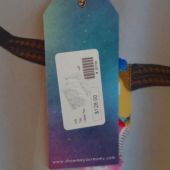 Western print blouse - Picture 3 of 3